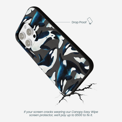 Black Orca World iPhone 16 Pro Max Case