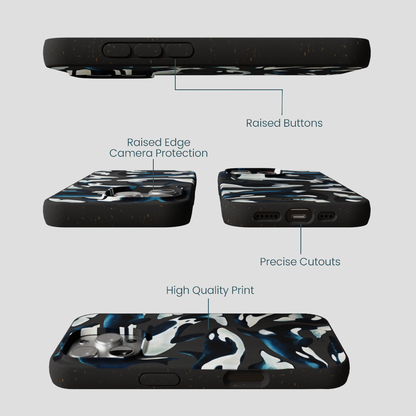Black Orca World iPhone 16 Pro Case