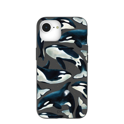 Black Orca World iPhone 16e/17e Case