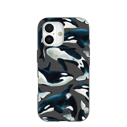 Black Orca World iPhone 17 Case