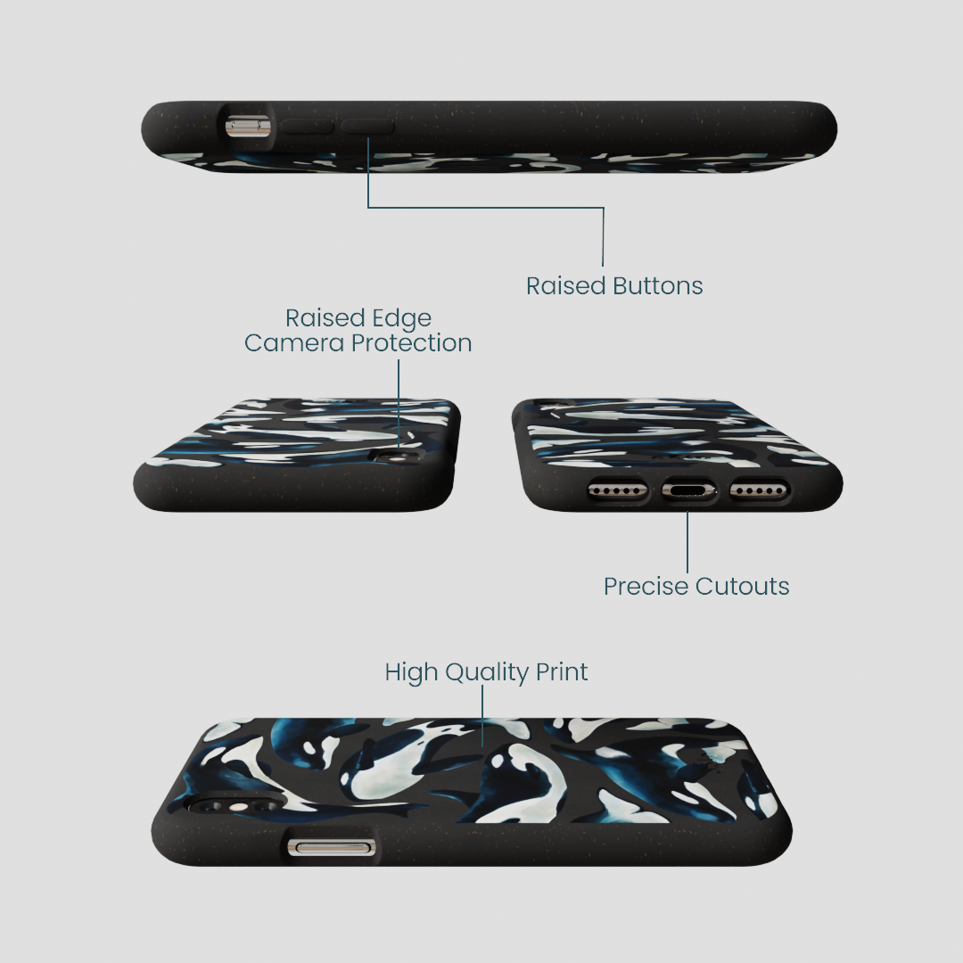 Black Orca World iPhone XR Case