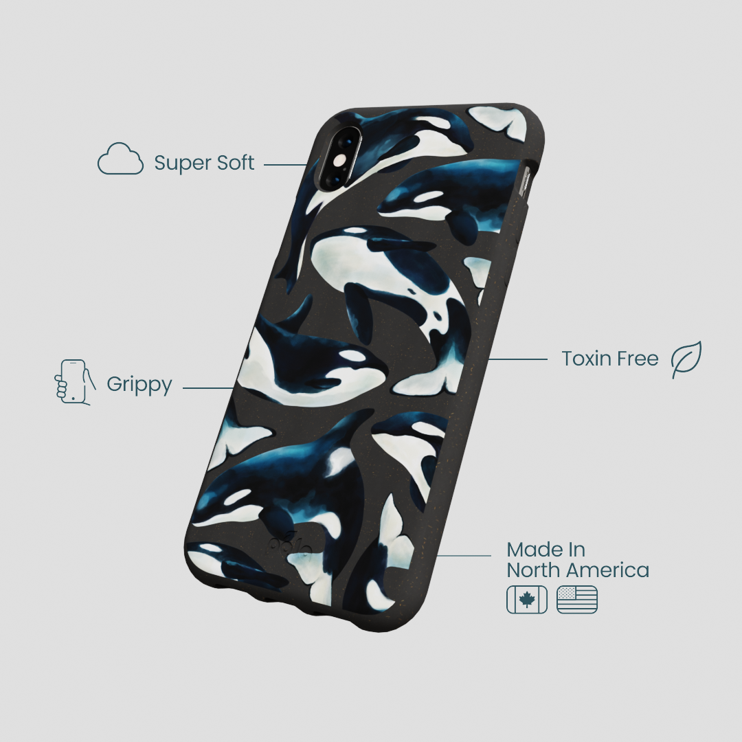 Black Orca World iPhone XR Case