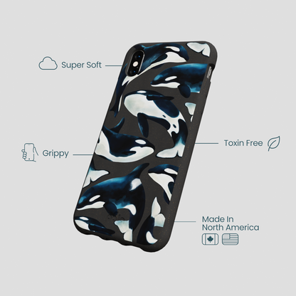 Black Orca World iPhone XR Case