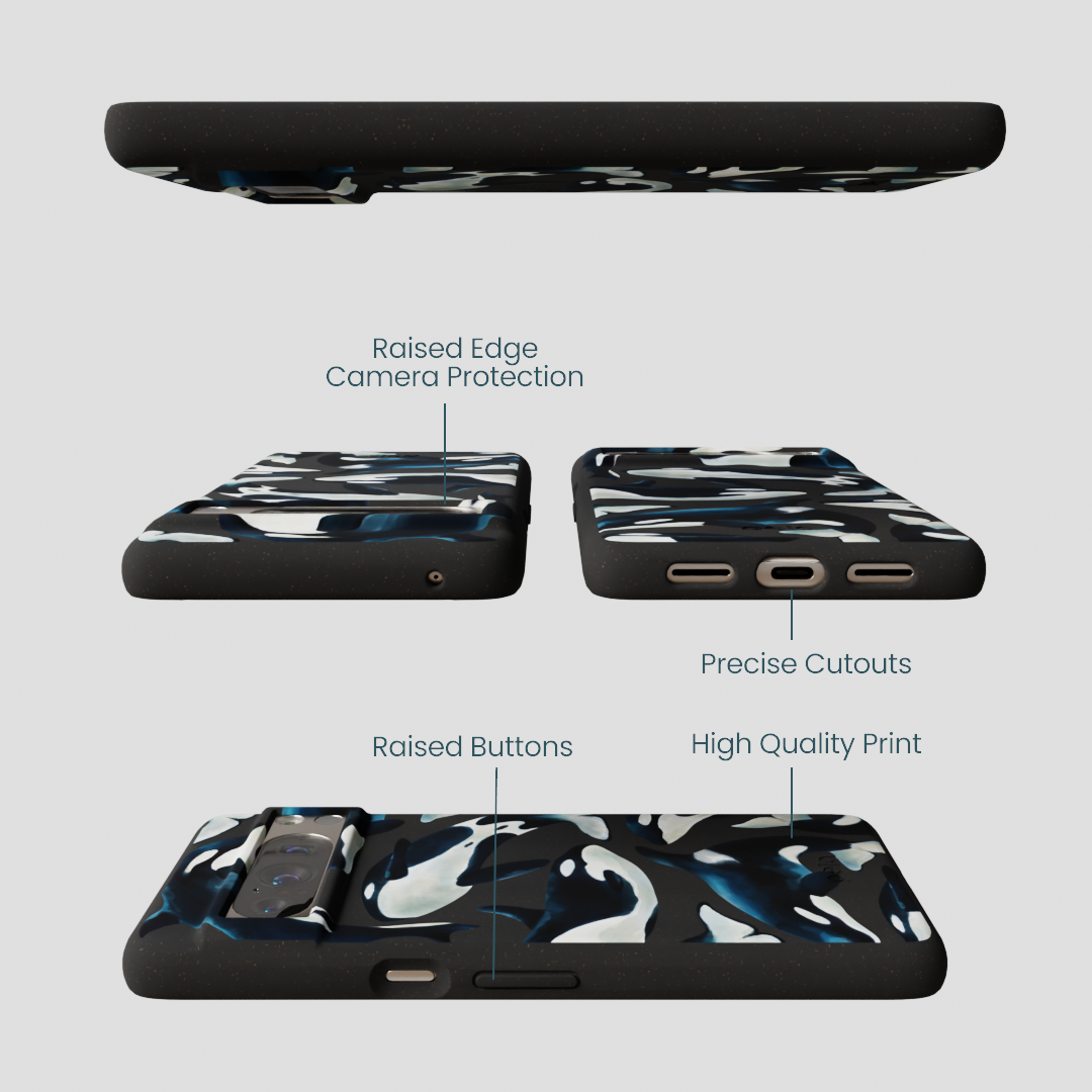 Black Orca World Google Pixel 8 Pro Case