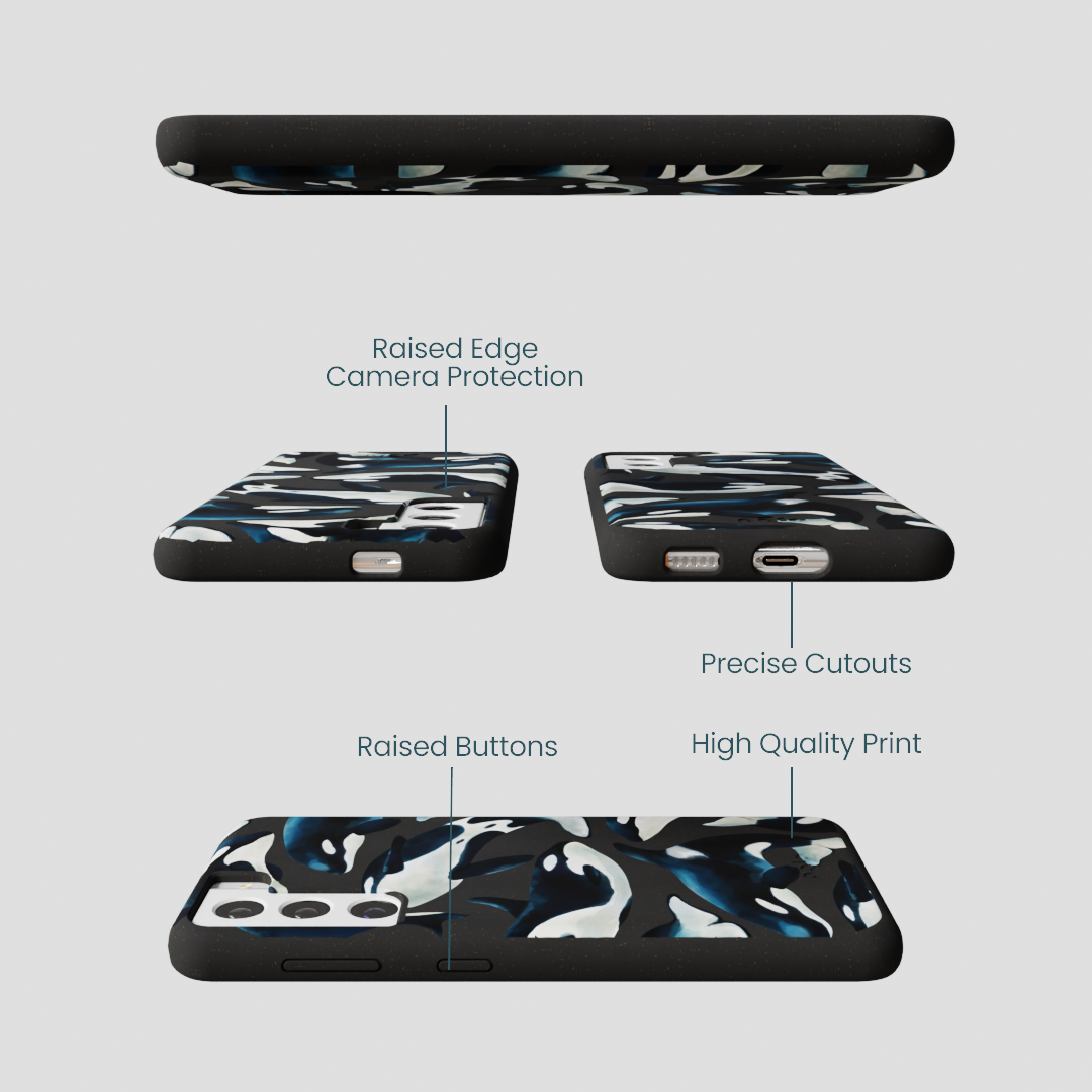 Black Orca World Samsung Galaxy S22 Case