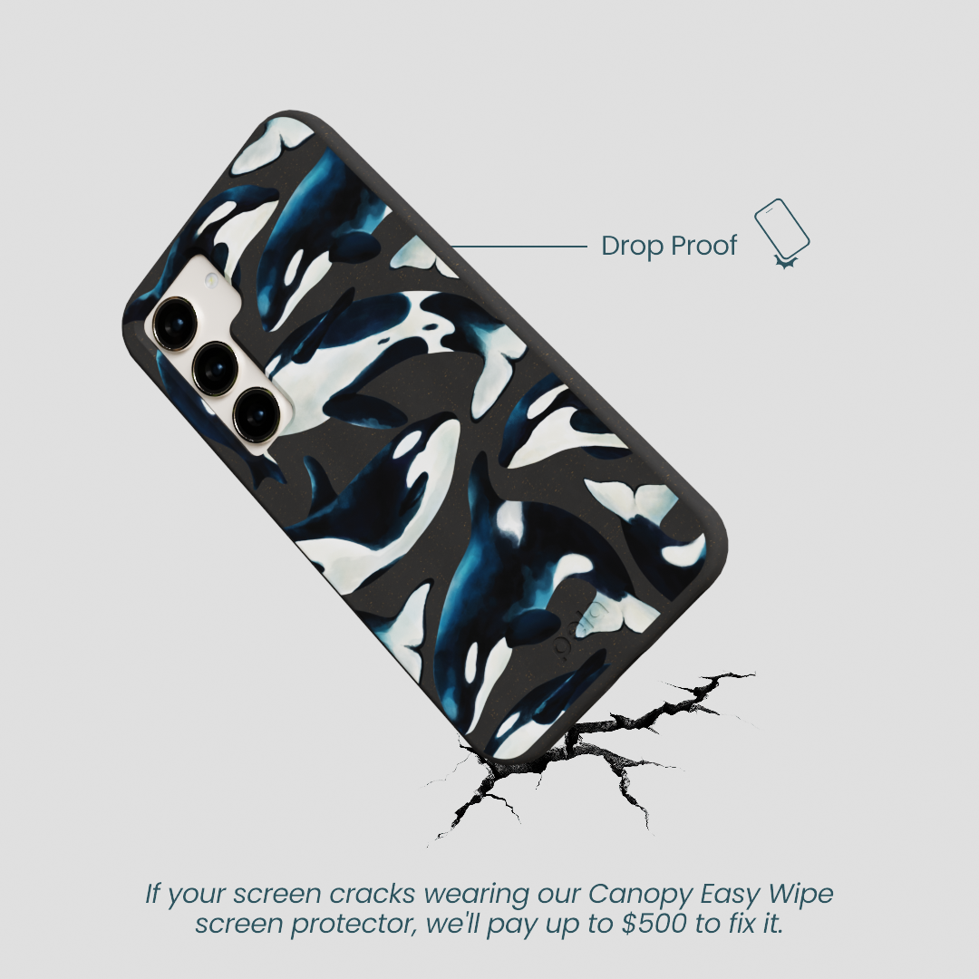 Black Orca World Samsung Galaxy S23 Case