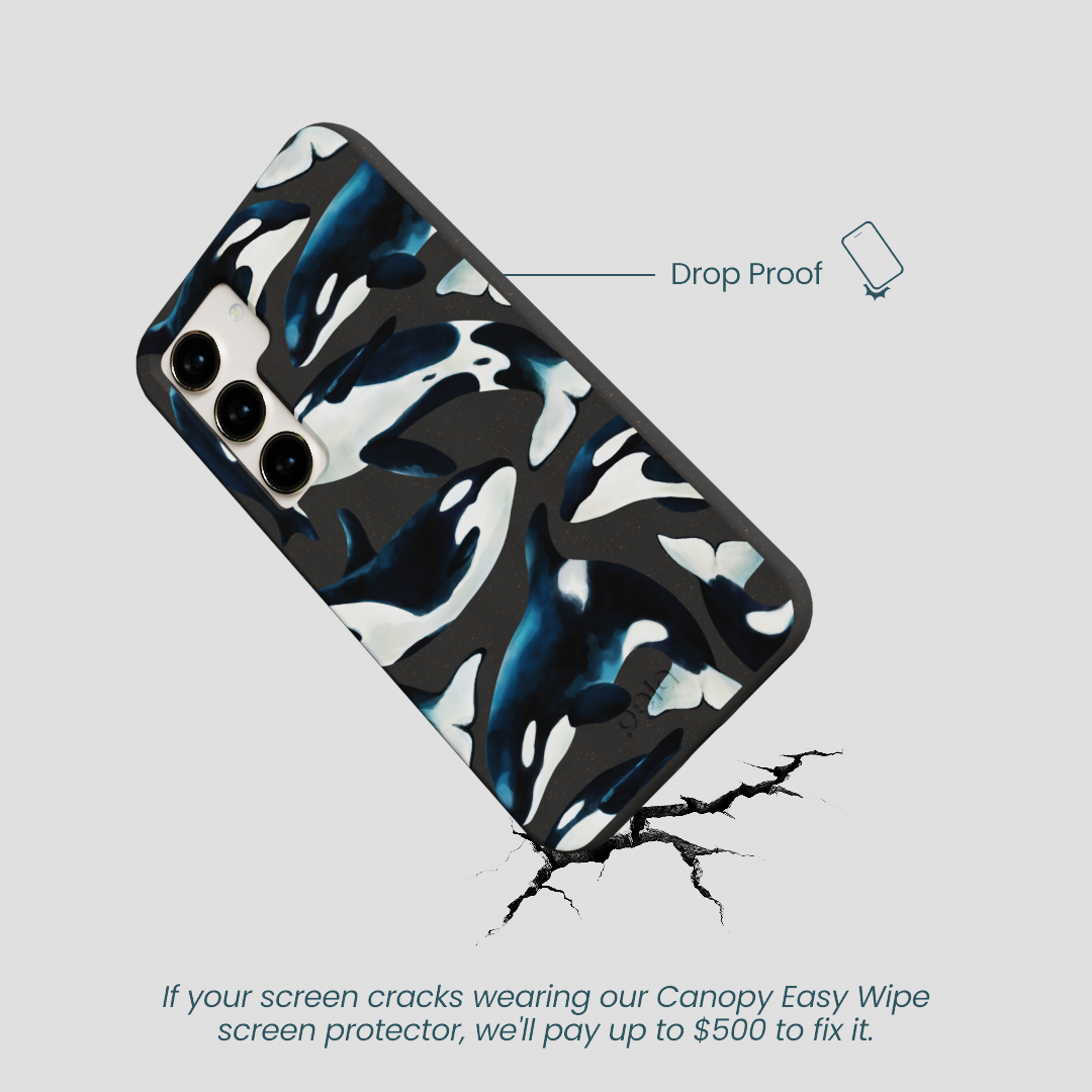 Black Orca World Samsung Galaxy S24 Case