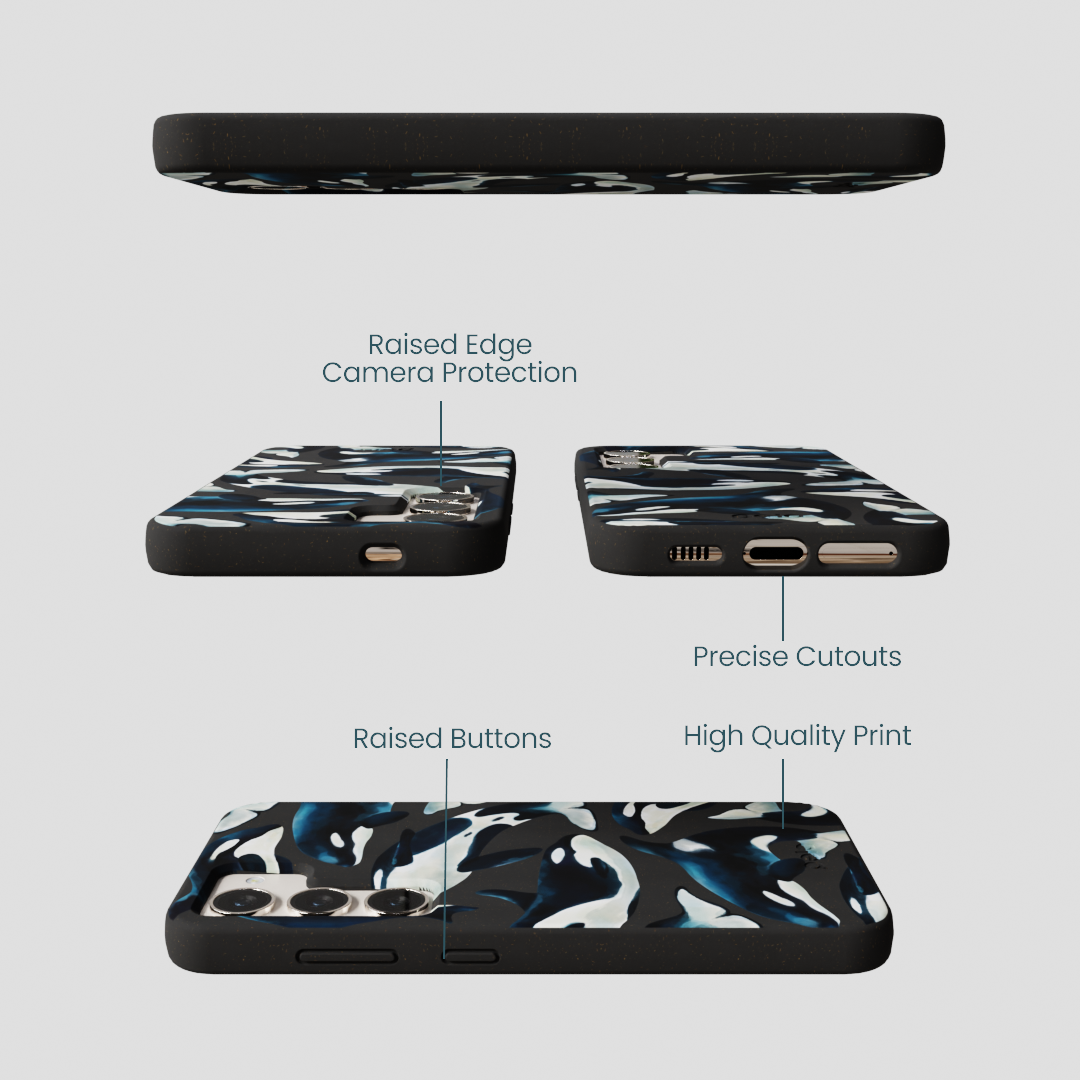 Black Orca World Samsung Galaxy S24 Case
