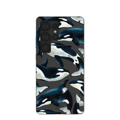 Black Orca World Samsung Galaxy S25 Ultra Case