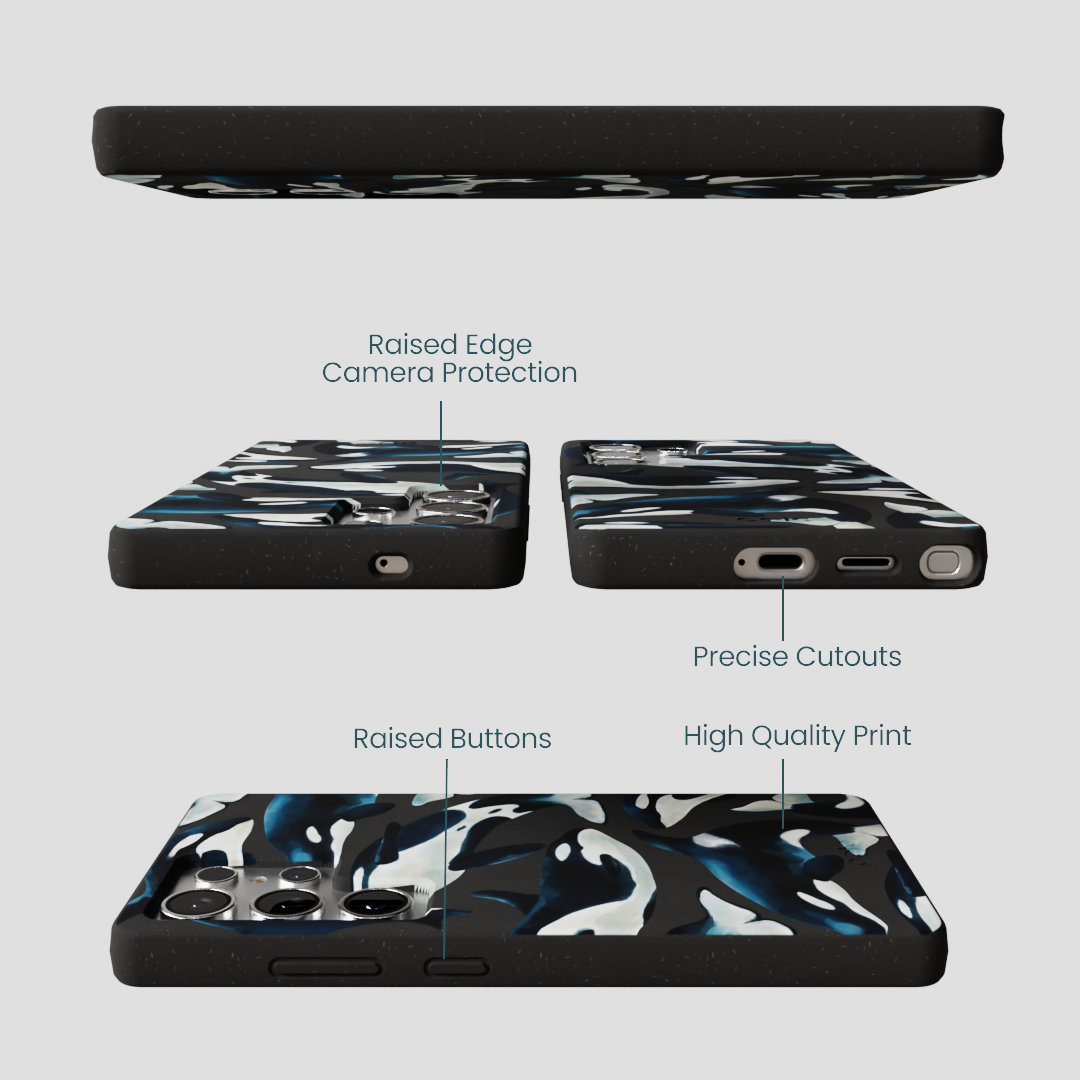 Black Orca World Samsung Galaxy S25 Ultra Case