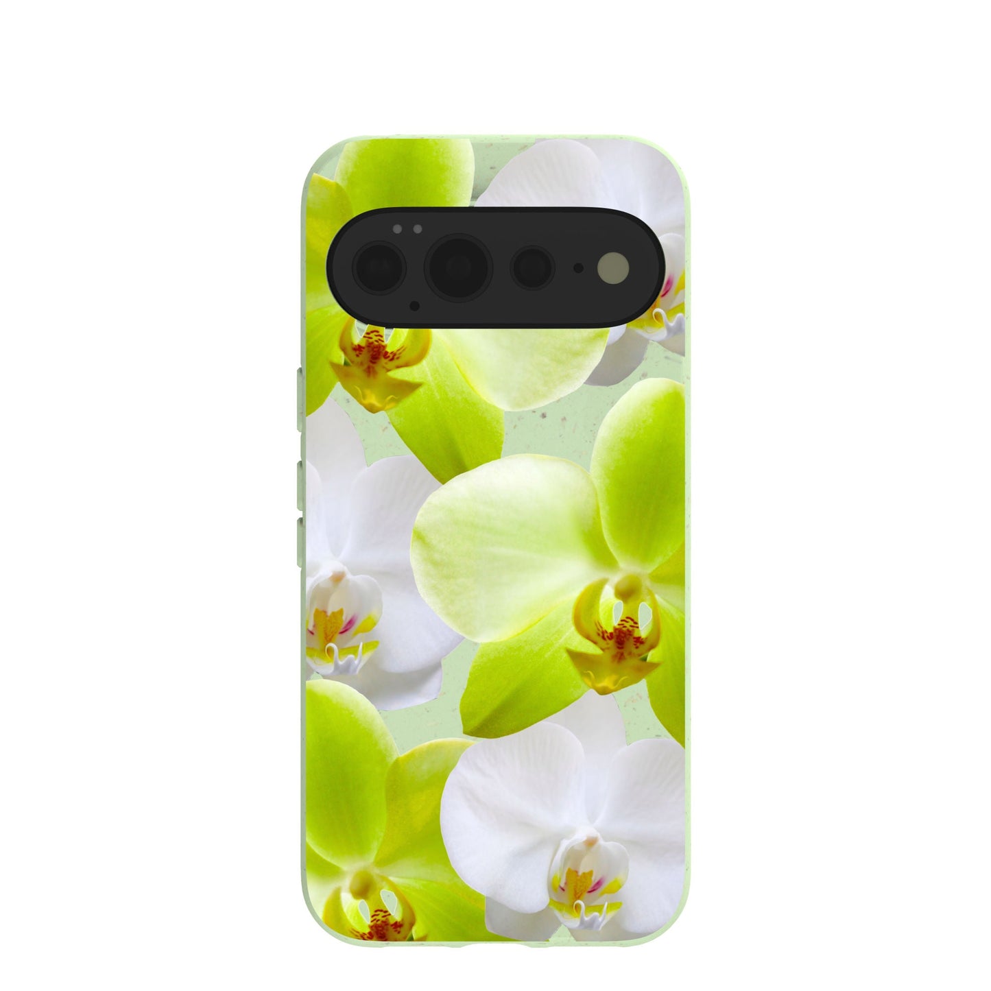 Sage Green Orchid Blooms Google Pixel 11 Pro XL Case