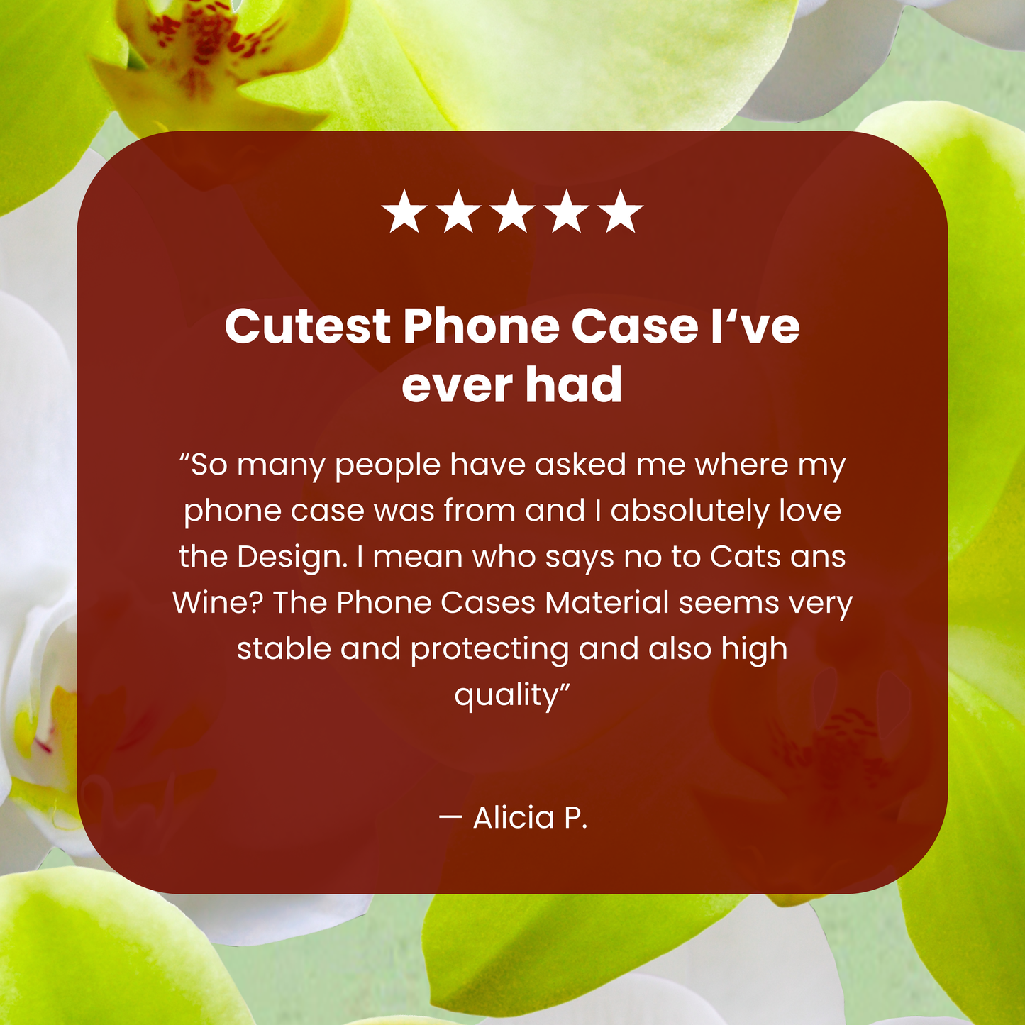 Sage Green Orchid Blooms iPhone 17 Pro Case