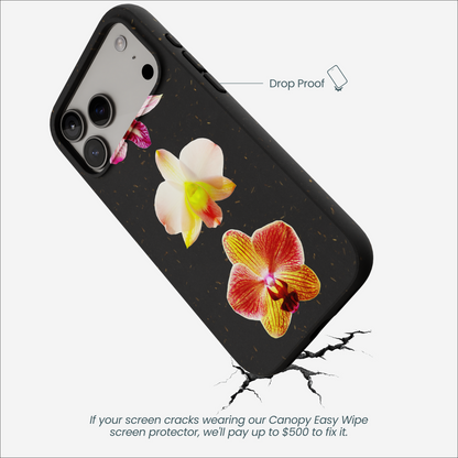Black Orchids iPhone 17 Pro Max Case