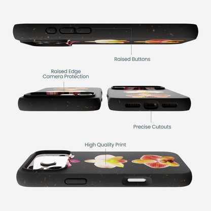 Black Orchids iPhone 17 Pro Max Case