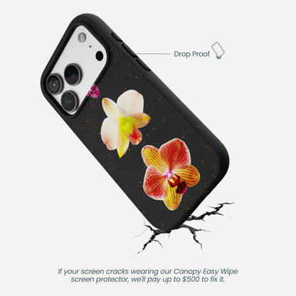 Black Orchids iPhone 17 Pro Case