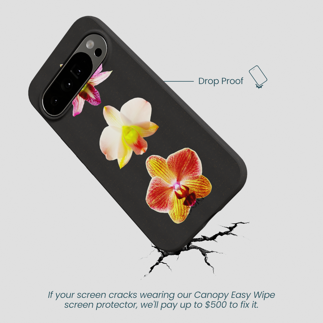 Black Orchids Google Pixel 10 Pro XL Case