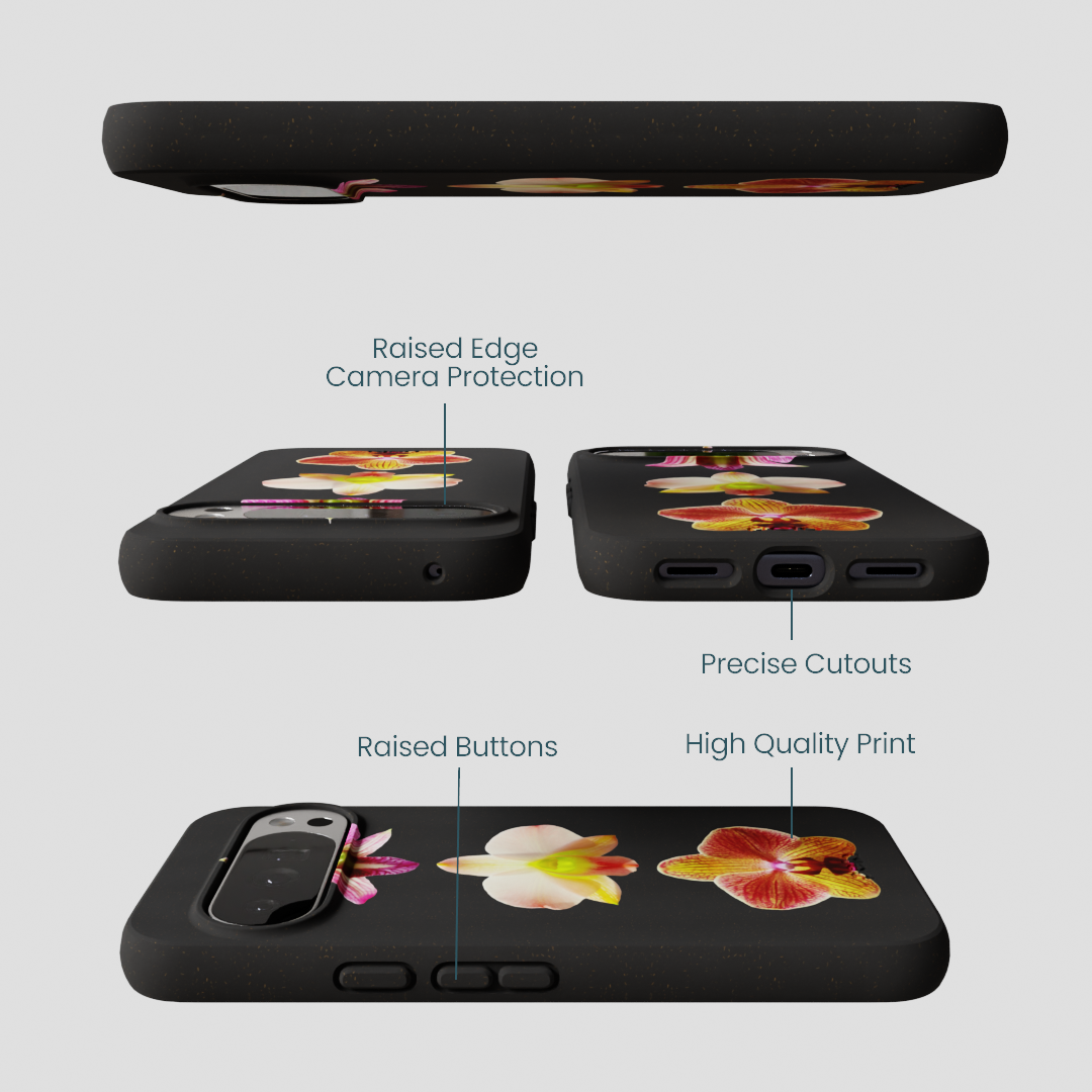 Black Orchids Google Pixel 10 Pro XL Case