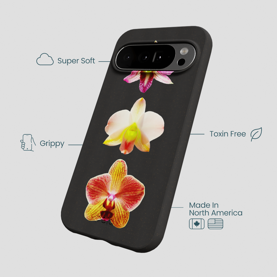 Black Orchids Google Pixel 10 Pro XL Case