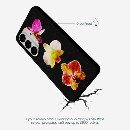 Black Orchids Samsung Galaxy S26 Case