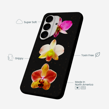 Black Orchids Samsung Galaxy S26 Case