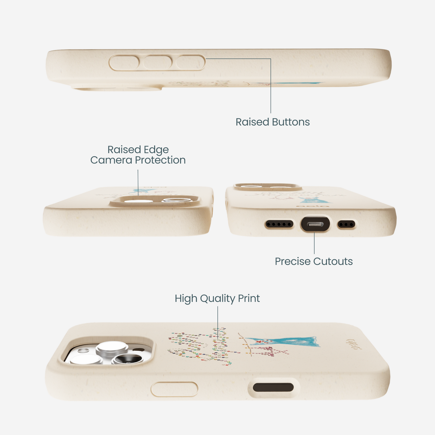 Seashell Outfit Repeater iPhone 16 Pro Max Case