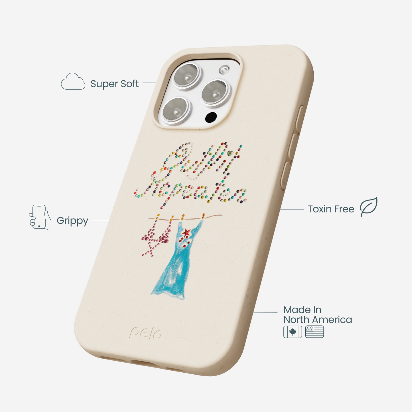 Seashell Outfit Repeater iPhone 16 Pro Max Case