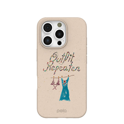 Seashell Outfit Repeater iPhone 16 Pro Case