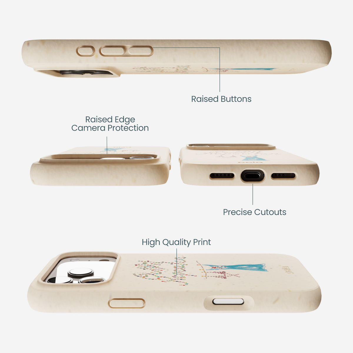 Seashell Outfit Repeater iPhone 17 Pro Max Case