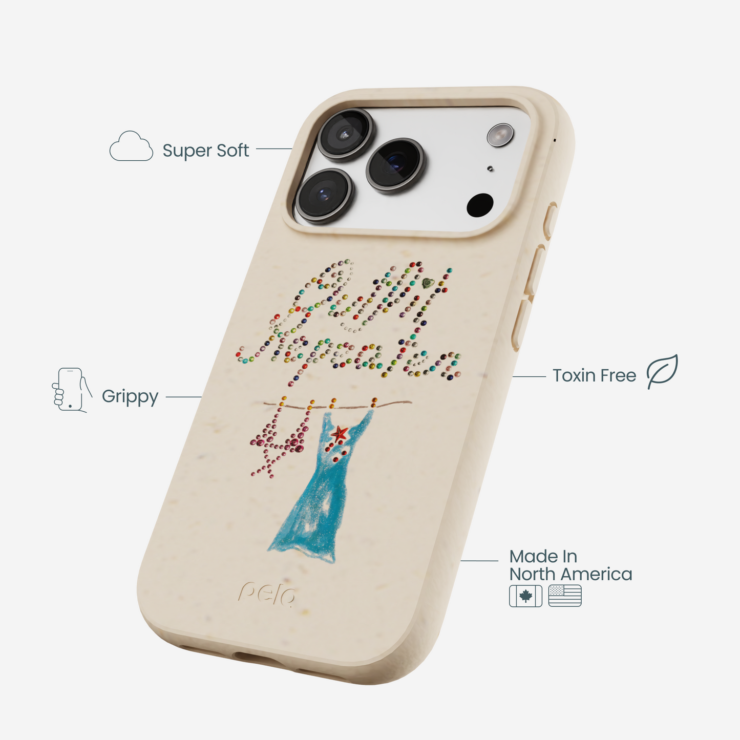 Seashell Outfit Repeater iPhone 17 Pro Case
