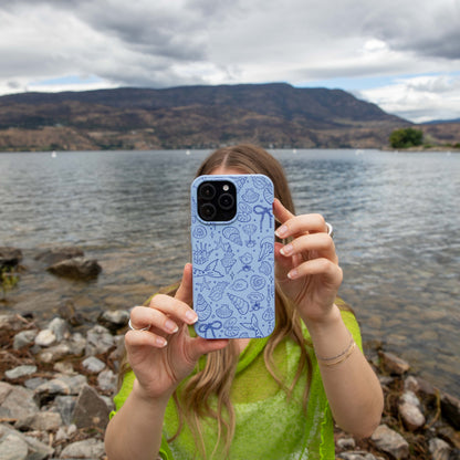 Powder Blue Ocean Charms Google Pixel 10/10 Pro Case