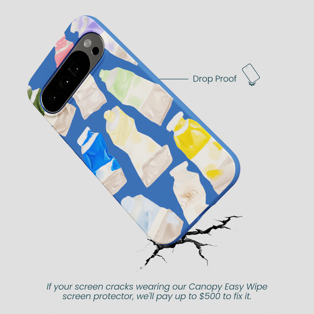 Electric Blue Paint Squeeze Google Pixel 10 Pro XL Case