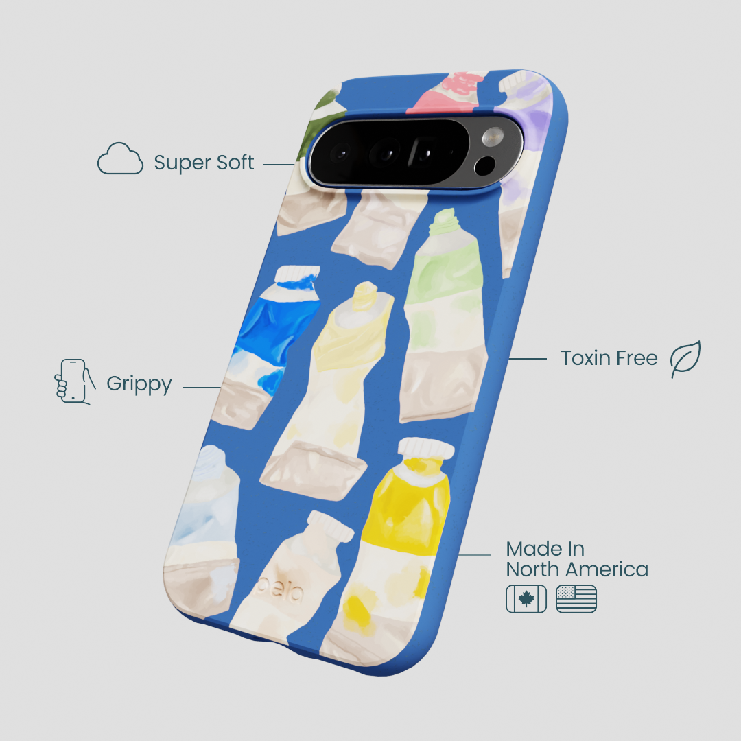 Electric Blue Paint Squeeze Google Pixel 10 Pro XL Case