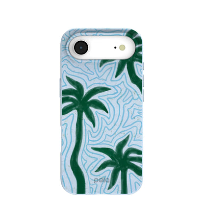 Powder Blue Palm Echo iPhone Air Case