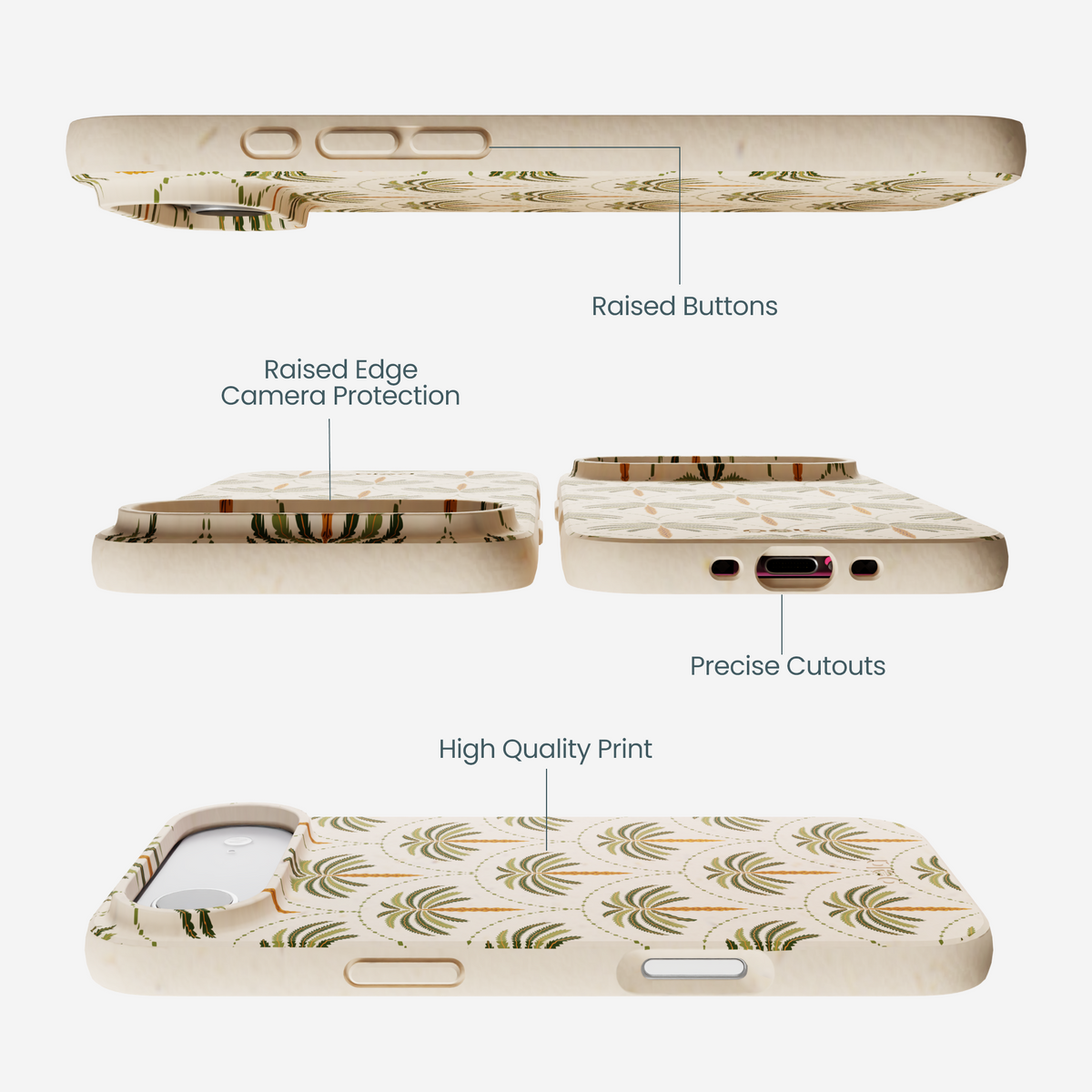 Seashell Palm Reverie iPhone Air Case