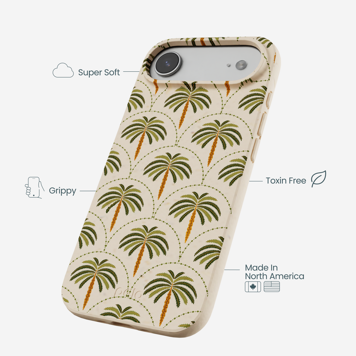 Seashell Palm Reverie iPhone Air Case