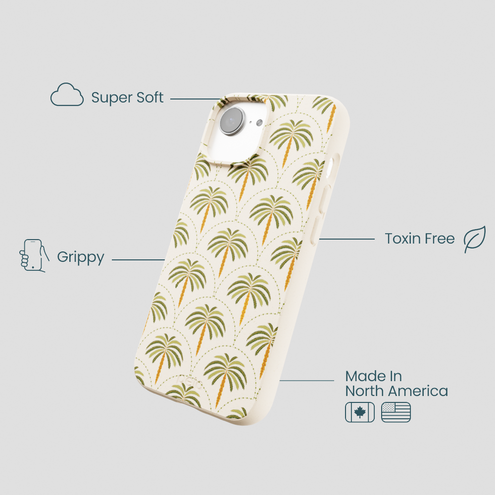 Seashell Palm Reverie iPhone 16e/17e Case