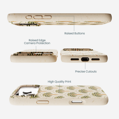 Seashell Palm Reverie iPhone 17 Pro Max Case