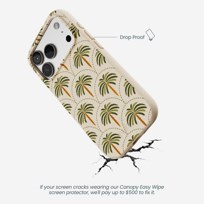 Seashell Palm Reverie iPhone 17 Pro Case