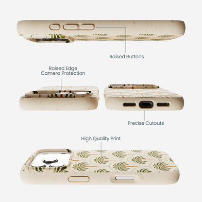 Seashell Palm Reverie iPhone 17 Pro Case