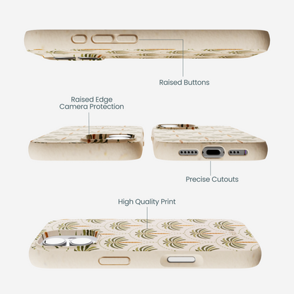 Seashell Palm Reverie iPhone 17 Case