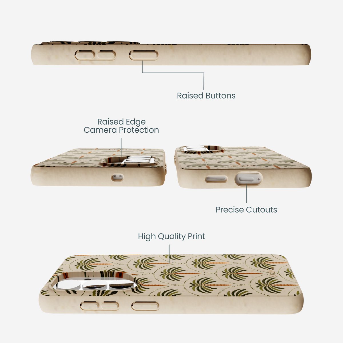 Seashell Palm Reverie Samsung Galaxy S26 Case