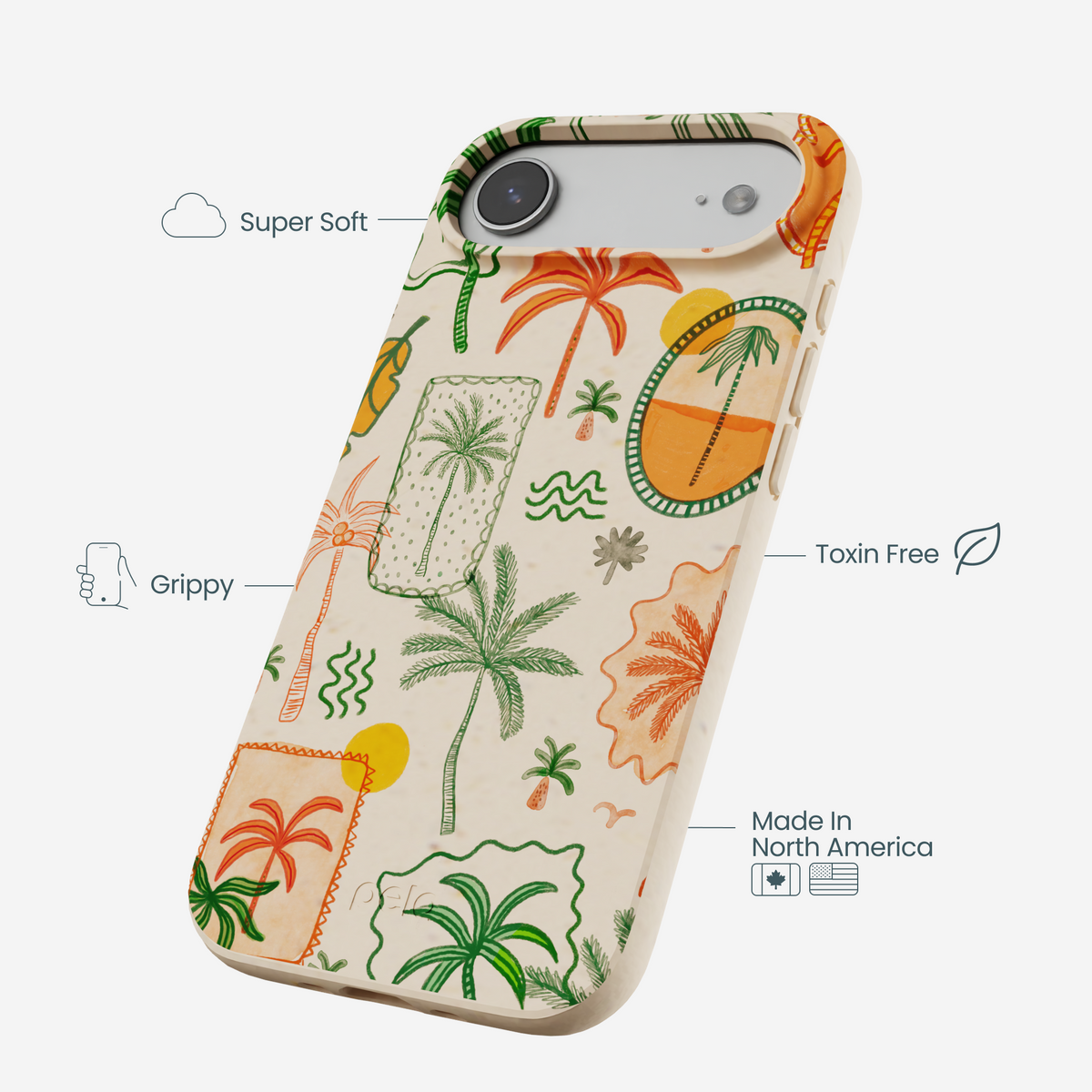 Seashell Palmography iPhone Air Case