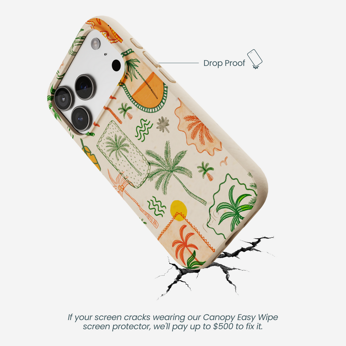 Seashell Palmography iPhone 17 Pro Case