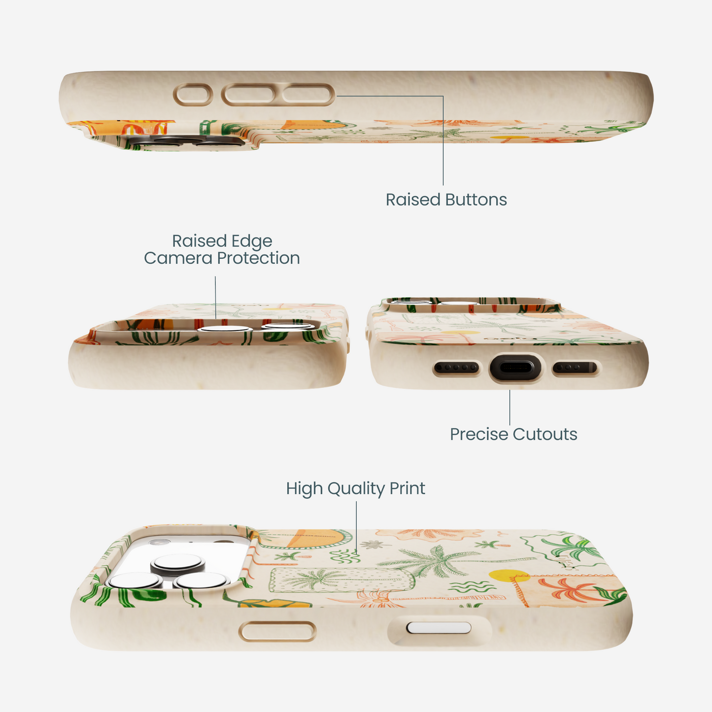 Seashell Palmography iPhone 17 Pro Case