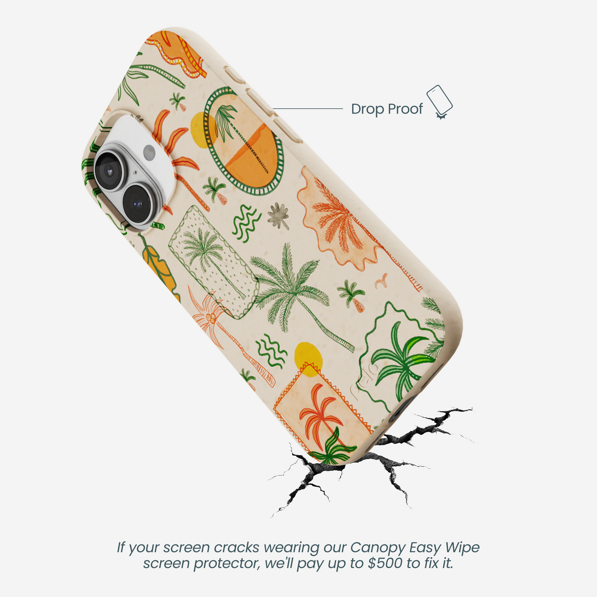 Seashell Palmography iPhone 17 Case