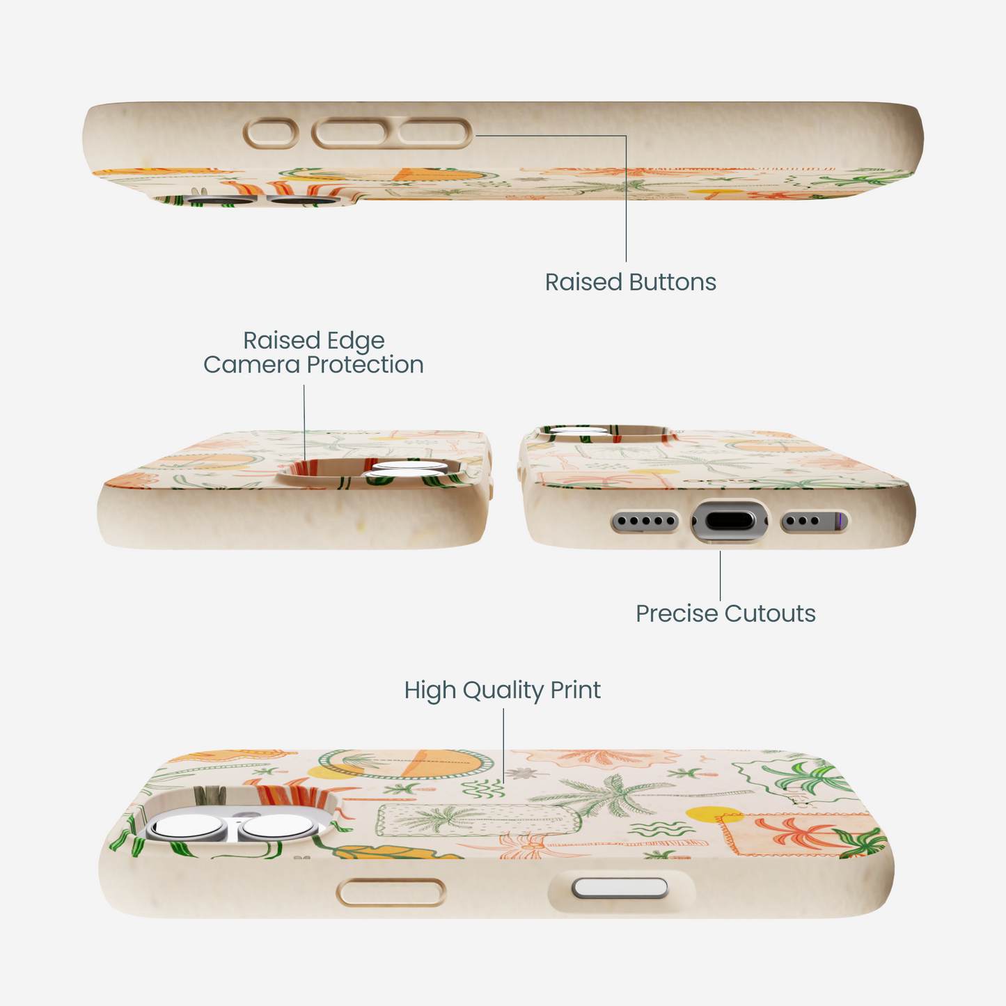 Seashell Palmography iPhone 17 Case