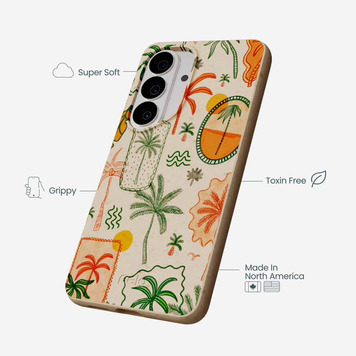 Seashell Palmography Samsung Galaxy S26 Case