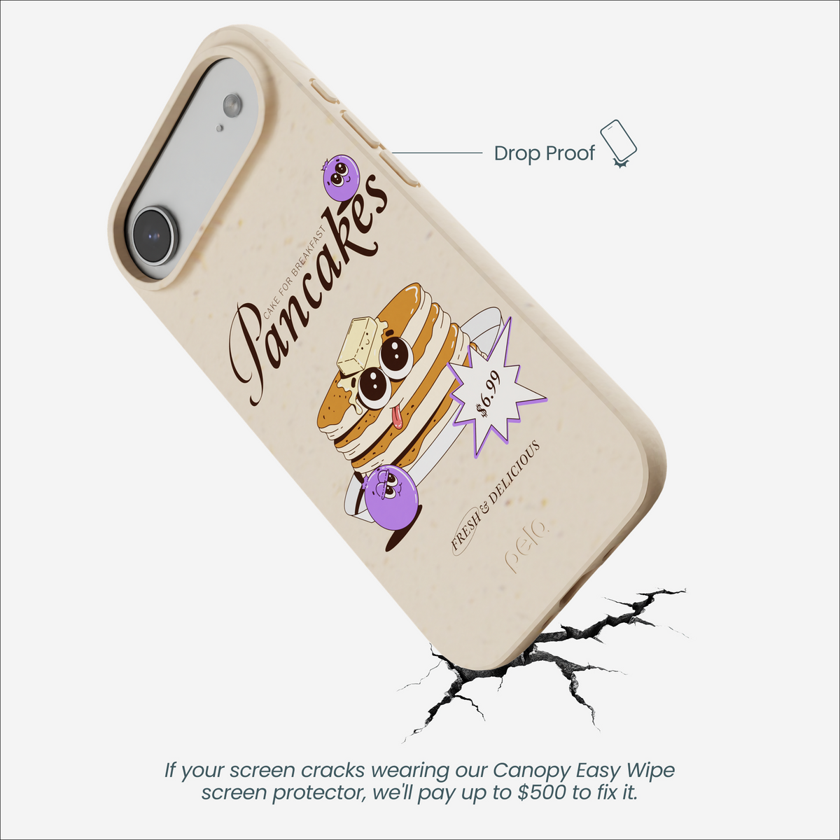Seashell Pancake Time iPhone Air Case