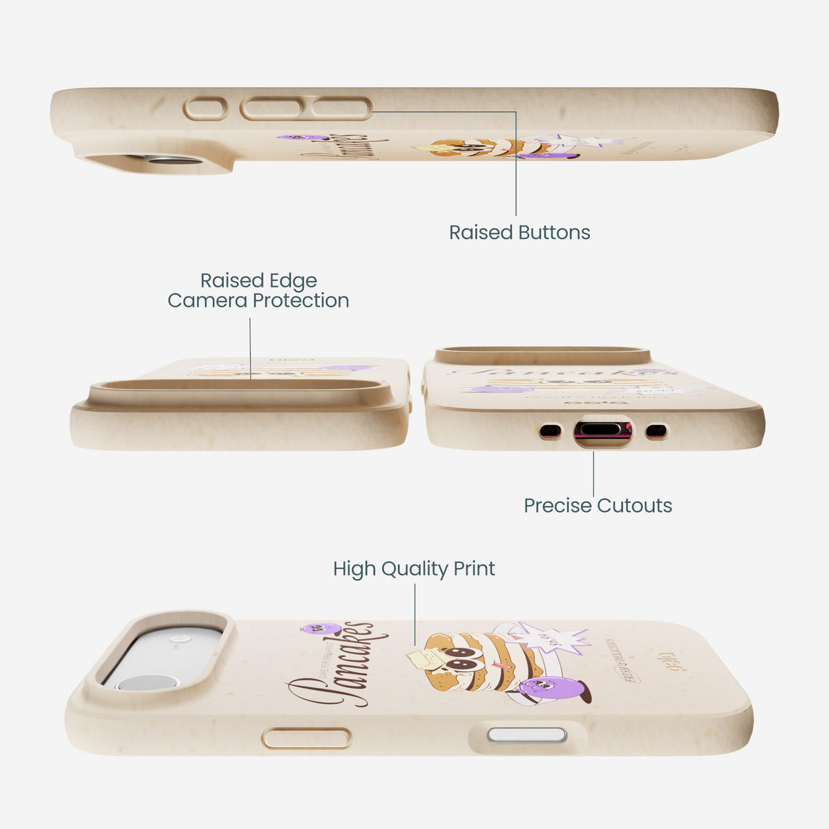 Seashell Pancake Time iPhone Air Case