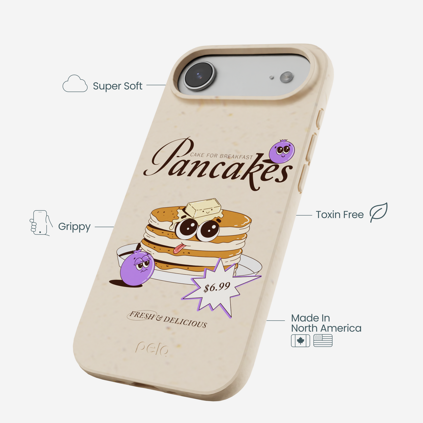 Seashell Pancake Time iPhone Air Case